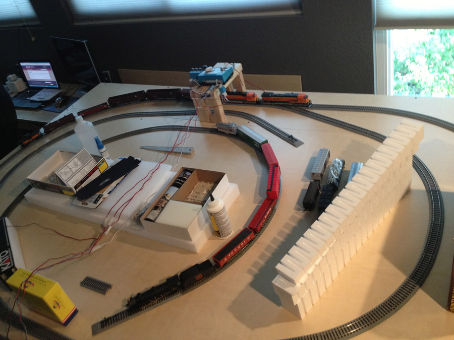 Train table layout part 2 - hupspring's blog